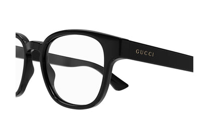 Gucci GG1343O Black Transparent (001) closeup
