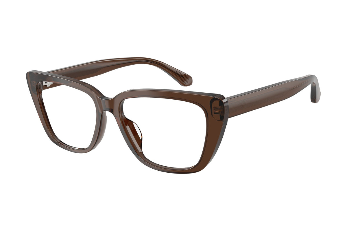 Emporio Armani EA3256U Shiny Transparent Brown (6251) side