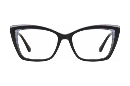 Annette Eyeglasses Black/Purple
