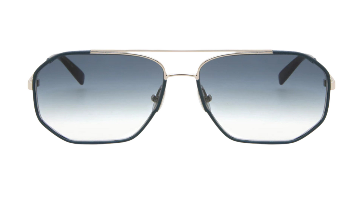 Salvatore Ferragamo SF303SLN - Silver/Octane Blue (046)