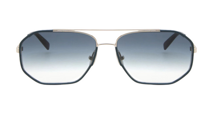 Salvatore Ferragamo SF303SLN - Silver/Octane Blue (046)