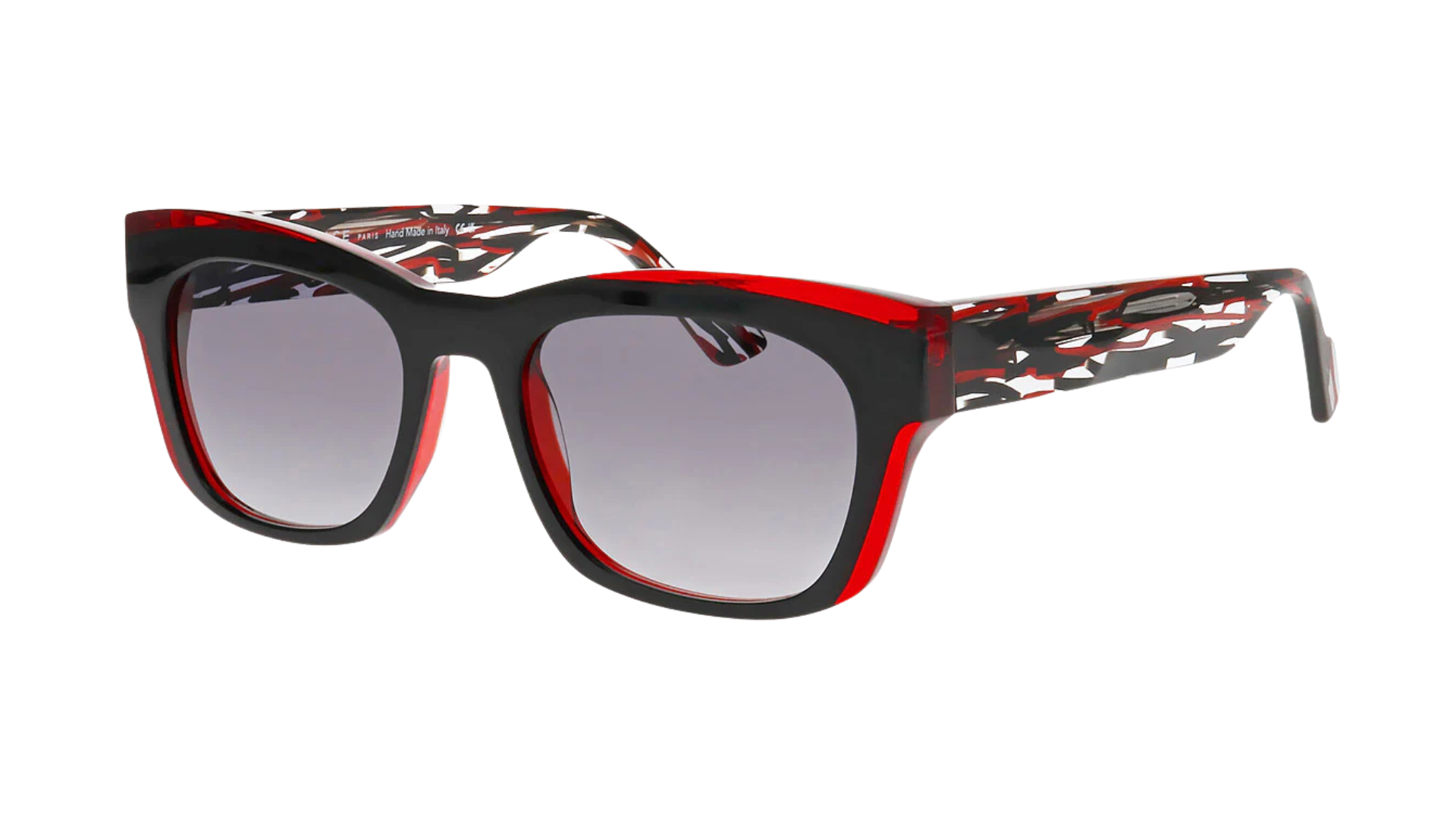 Face a Face Shiro 1 - Black/Red (1053) side