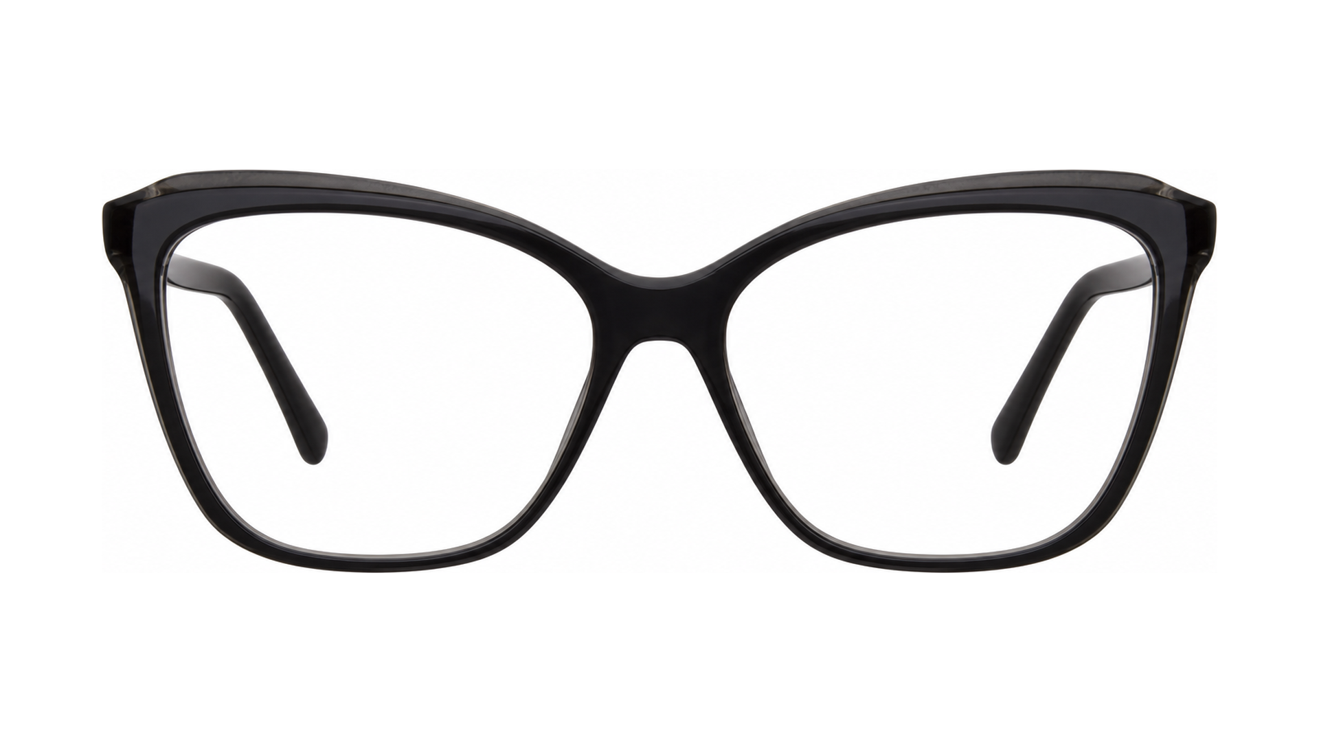 Davina Eyeglasses - Black/Crystal