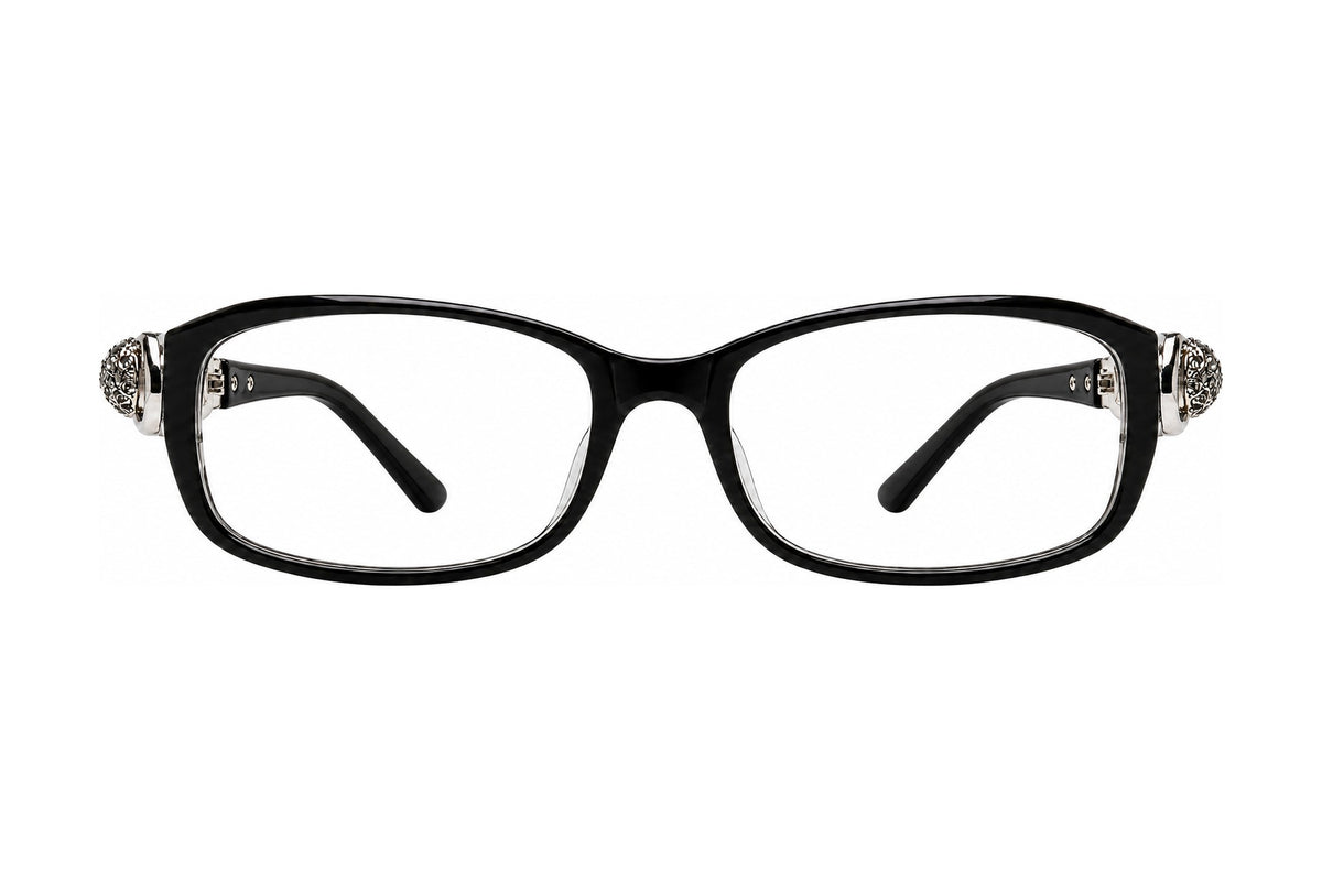 Dee Eyeglasses Black/Crystal