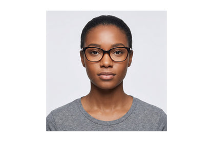 Advice Eyeglasses Black/Mauve side