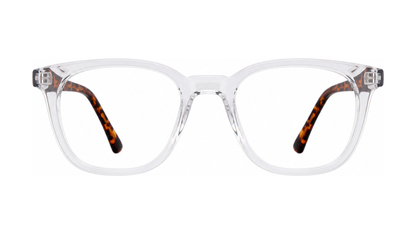 Confide Eyeglasses - Crystal/Tortoise