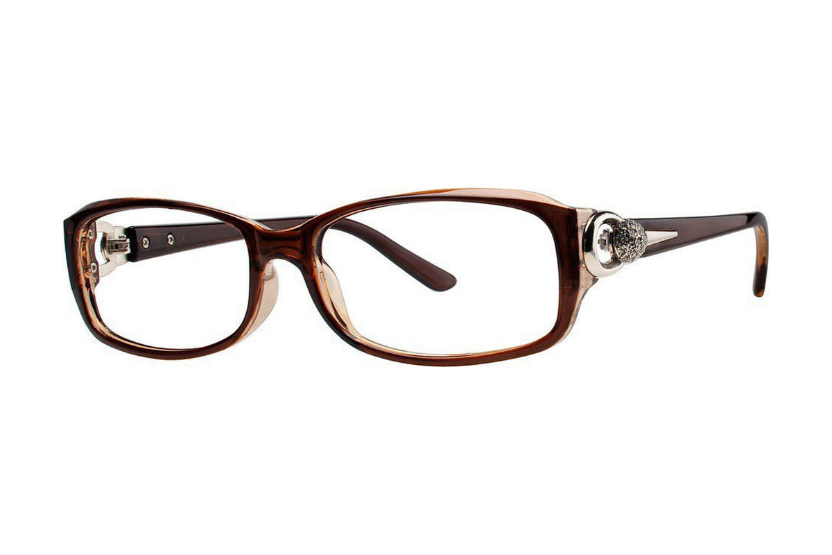 Dee Eyeglasses Brown/Crystal