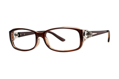 Dee Eyeglasses Brown/Crystal