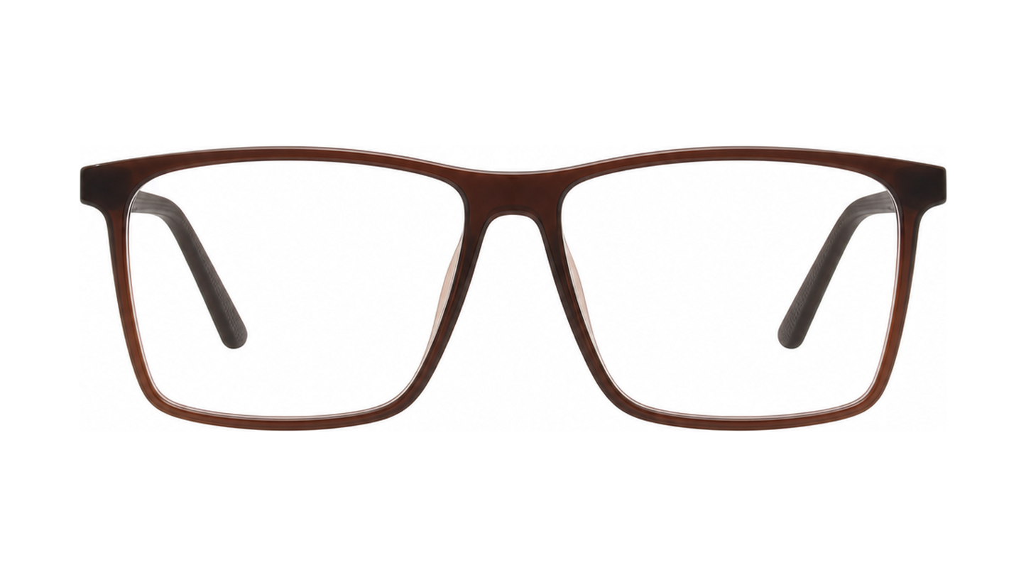 Elwood Eyeglasses - Brown Matte