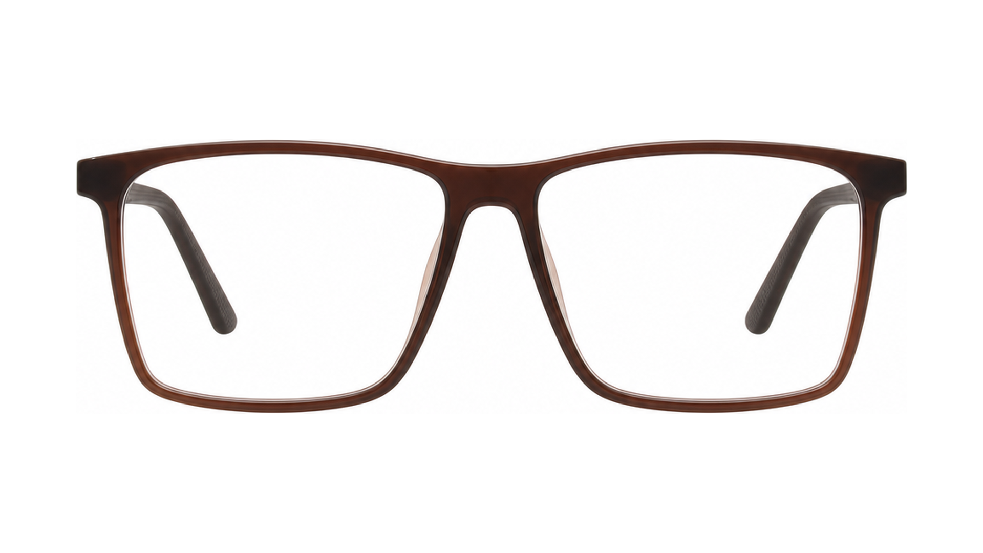 Elwood Eyeglasses - Brown Matte