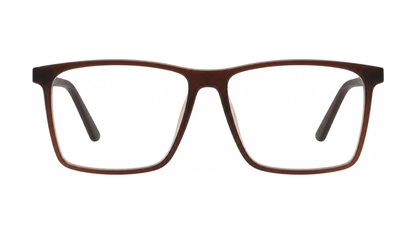 Elwood Eyeglasses - Brown Matte