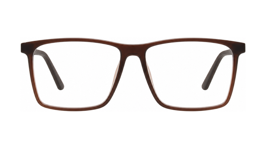 Elwood Eyeglasses - Brown Matte