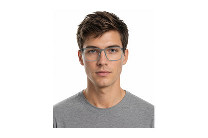 Elwood Eyeglasses Grey Matte side