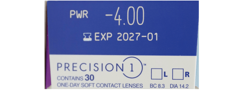 PRECISION1® DAILIES - contact powers