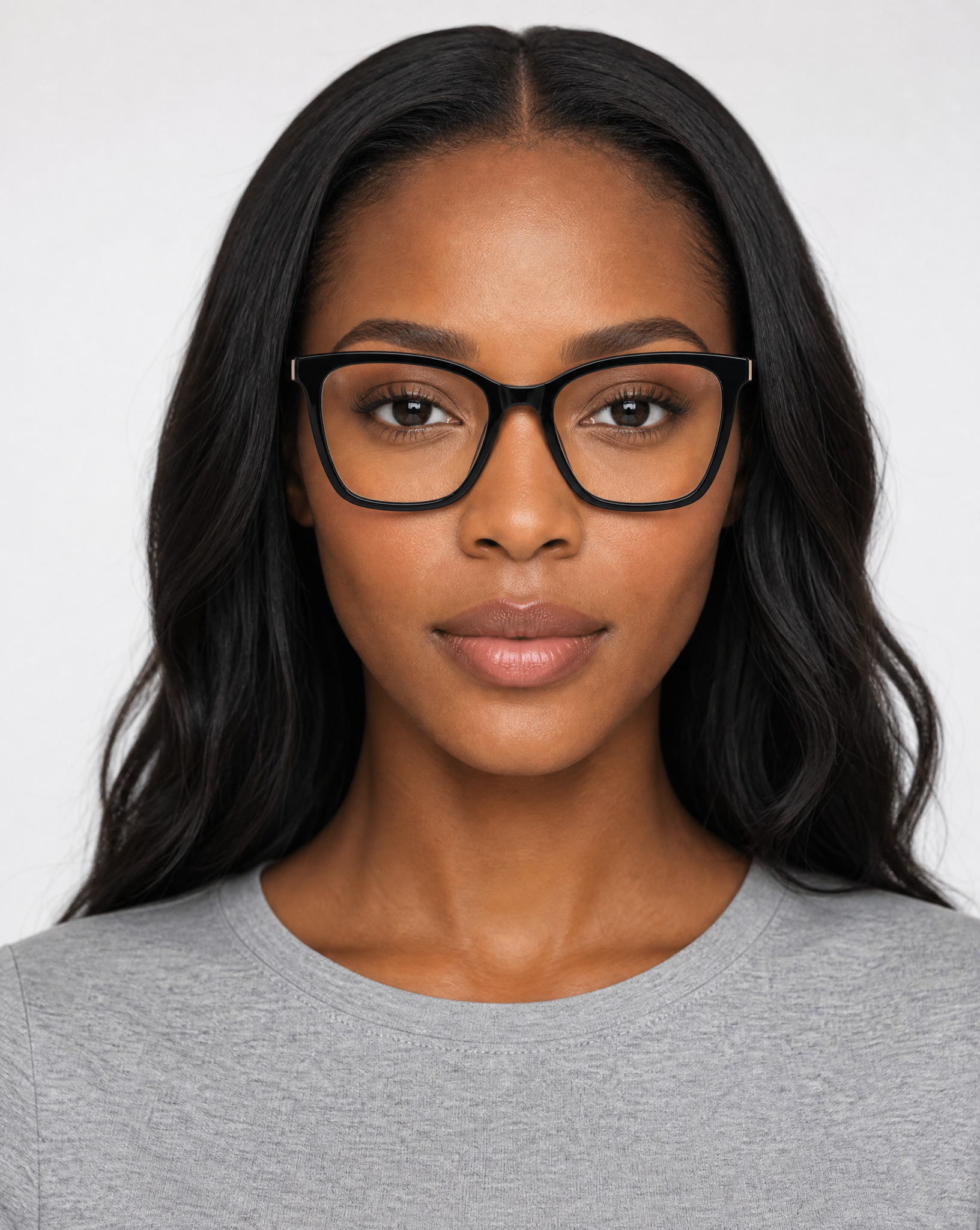 Attention Eyeglasses - Black/Gold lifestyle