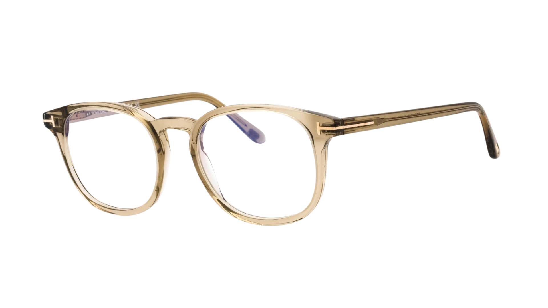 Tom Ford FT5819-B - Shiny Beige (057) side