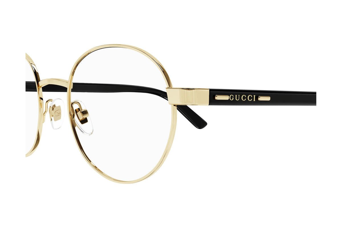 GUCCI GG1585O Gold Black Transparent (001) side