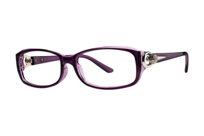 Dee Eyeglasses Plum/Crystal