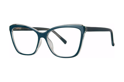 Davina Eyeglasses Teal/Crystal
