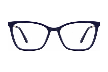 Attention Eyeglasses Navy/Gold