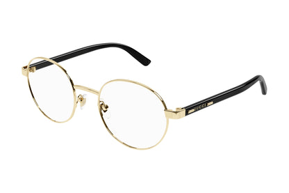 GUCCI GG1585O Gold Black Transparent (001) three quarter