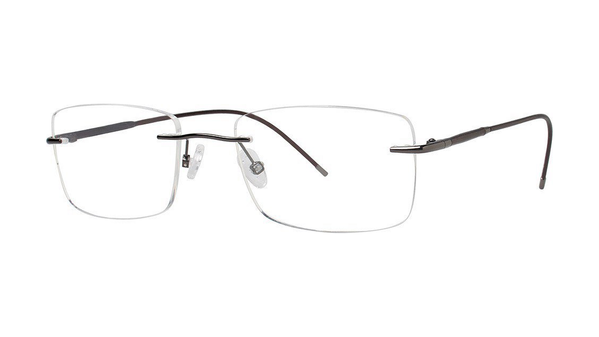 Congress Eyeglasses - Gunmetal/Brown angle