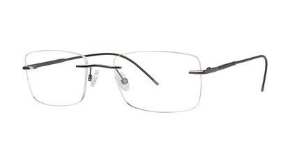 Congress Eyeglasses - Gunmetal/Brown angle