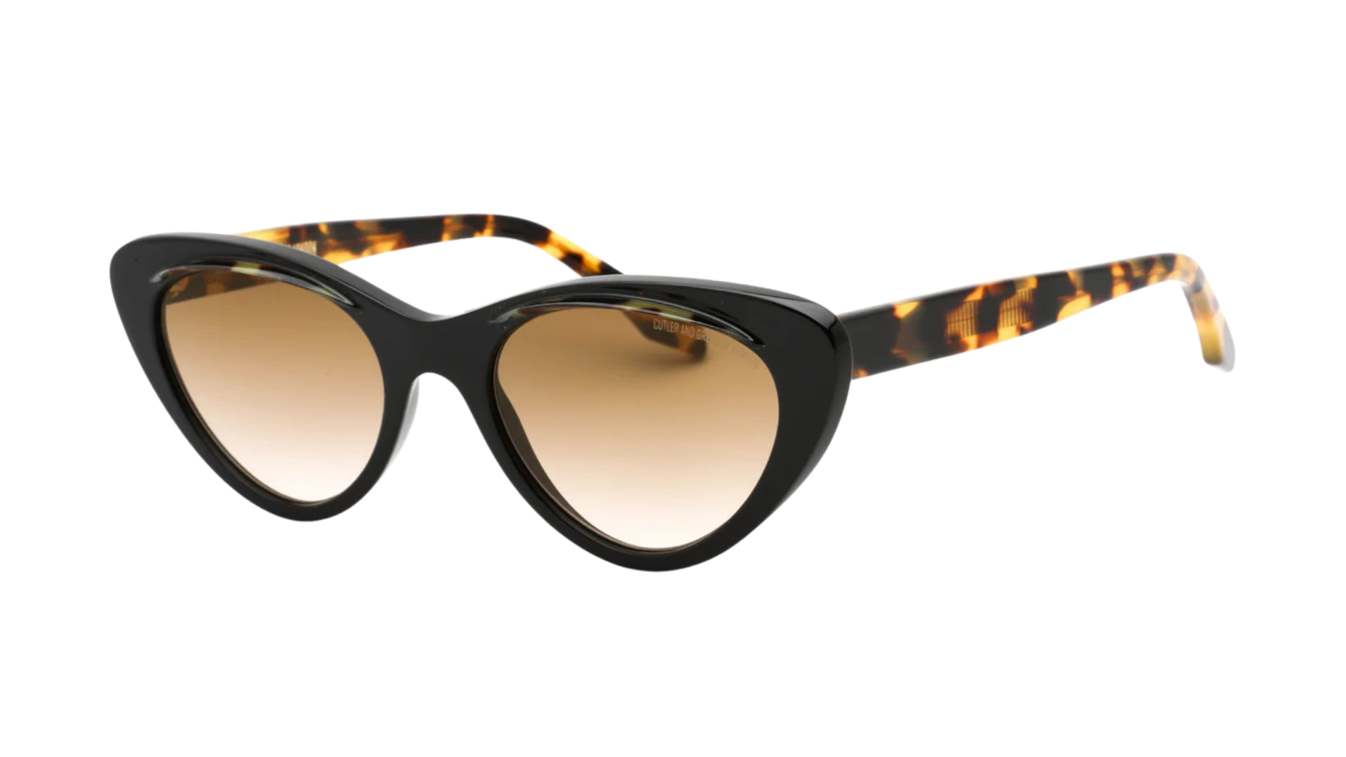 Cutler and Gross CG1321S - Black/Yellow (004) side