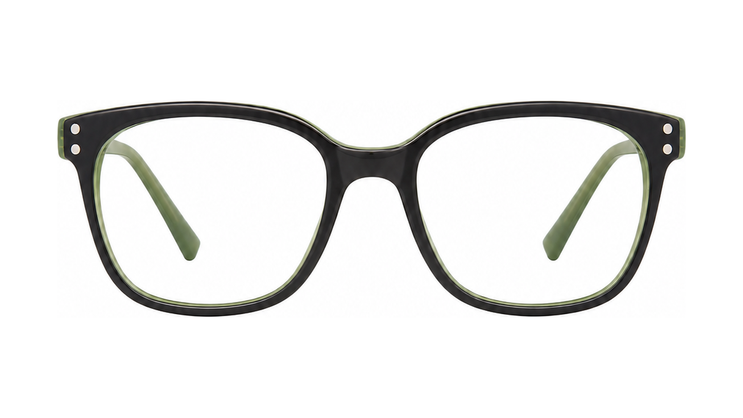 Advice Eyeglasses - Black/Olive