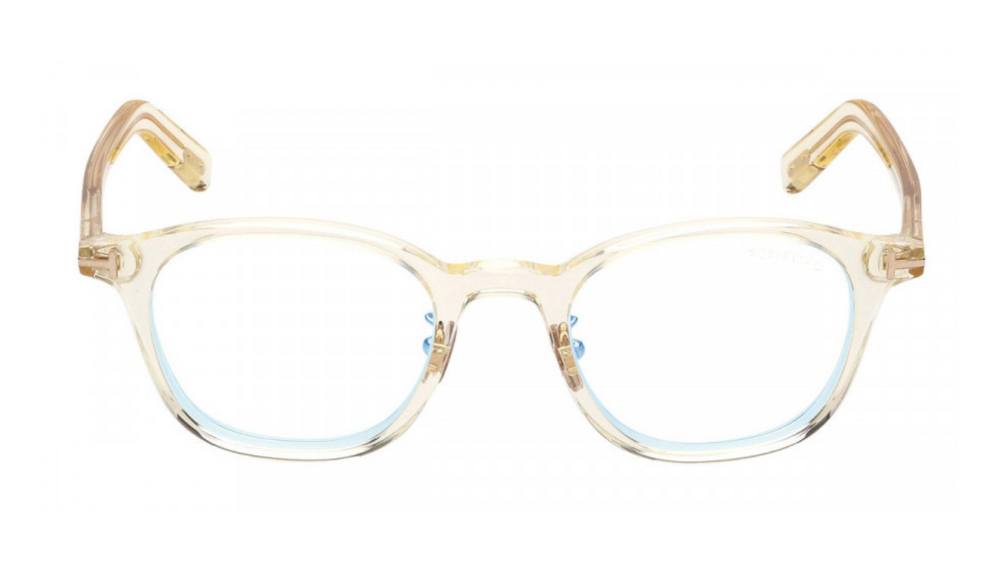 Tom Ford FT5858-D-B - Shiny Transparent Yellow (039)