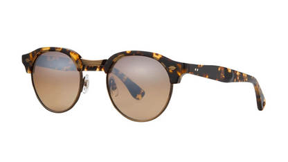 Garrett Leight OAKWOOD - Tuscan Tortoise-Brushed Gold (TUT-BG/BRLM) side