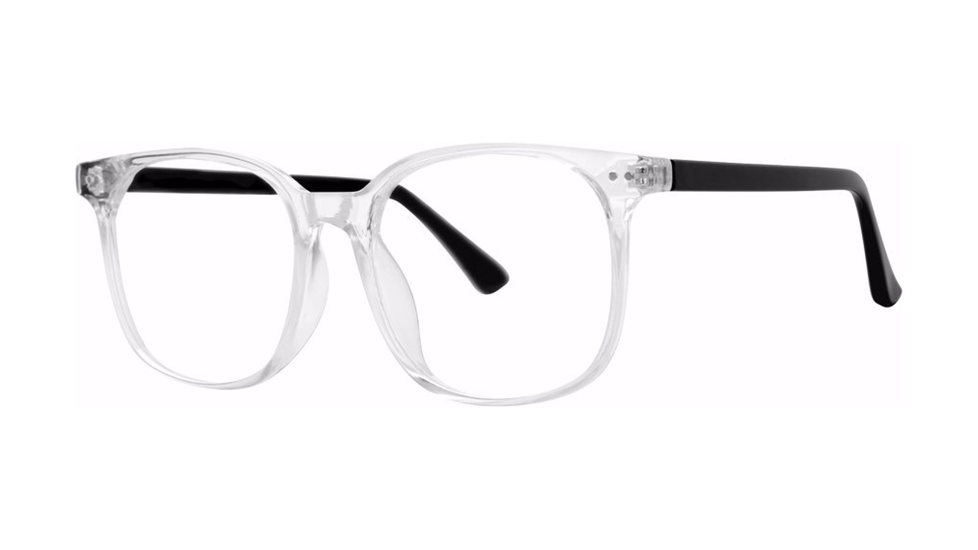 Conserve Eyeglasses - Crystal/Black angle