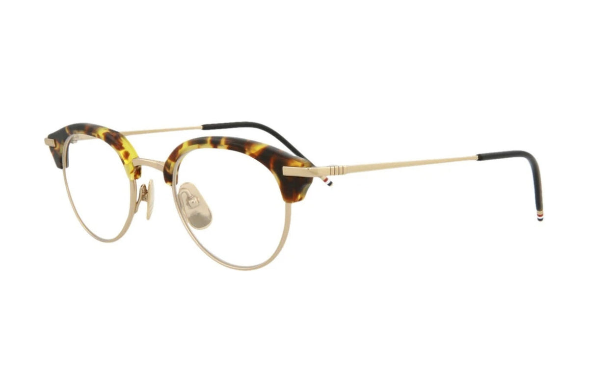 Thom Browne TB706 XS / Tortoise Shiny Gold (CTKTGLD47) side
