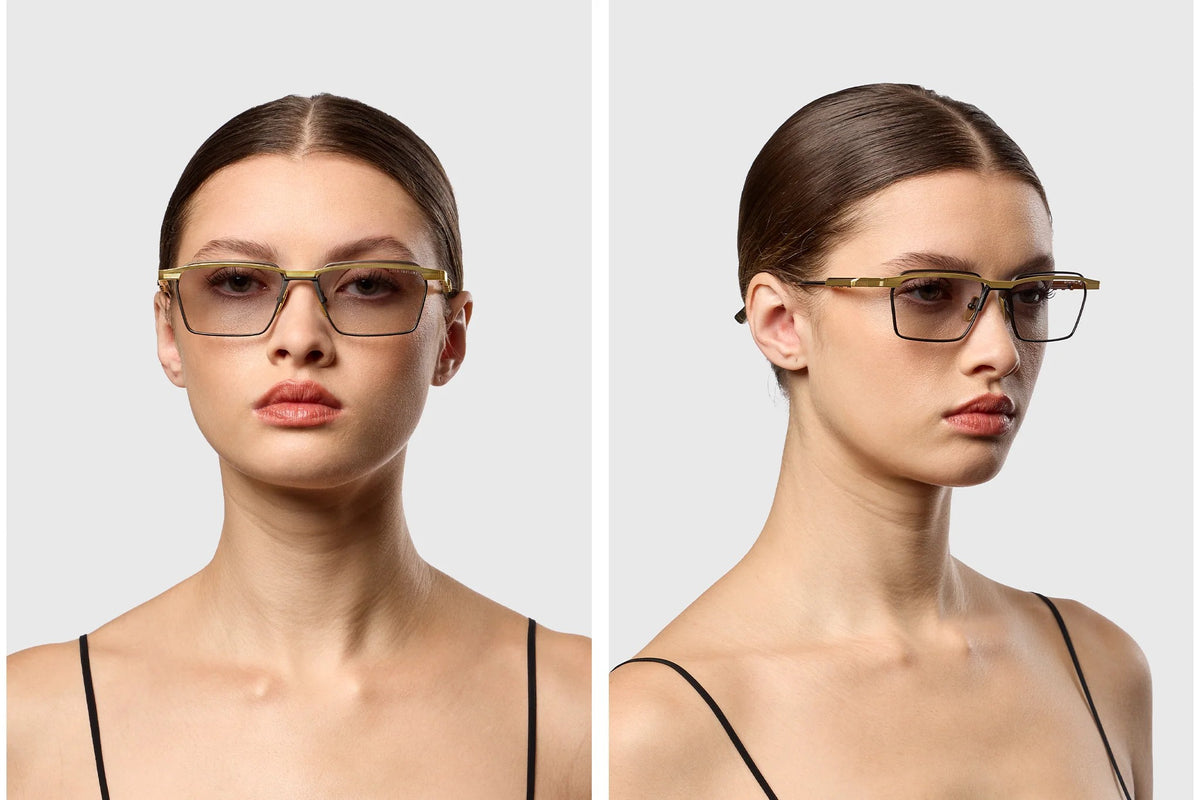 Dita TRILINE Yellow Gold - Black Iron (DTX195-A-01)