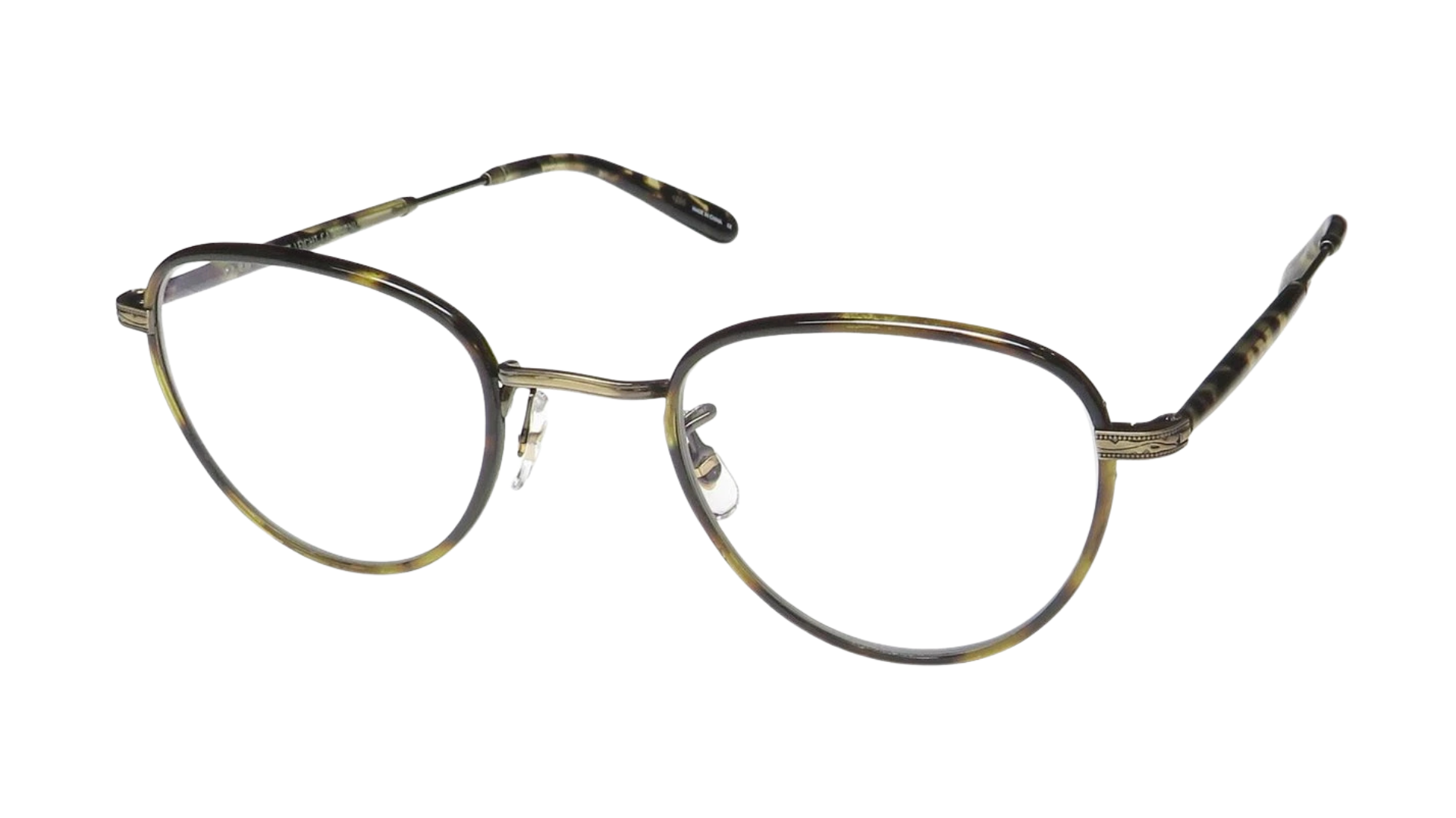 Garrett Leight WILTERN - Yellow Tortoise (TO-BG-YT) side
