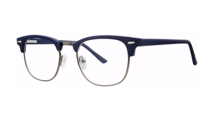 Classic Eyeglasses - Navy Matte/Gunmetal angle