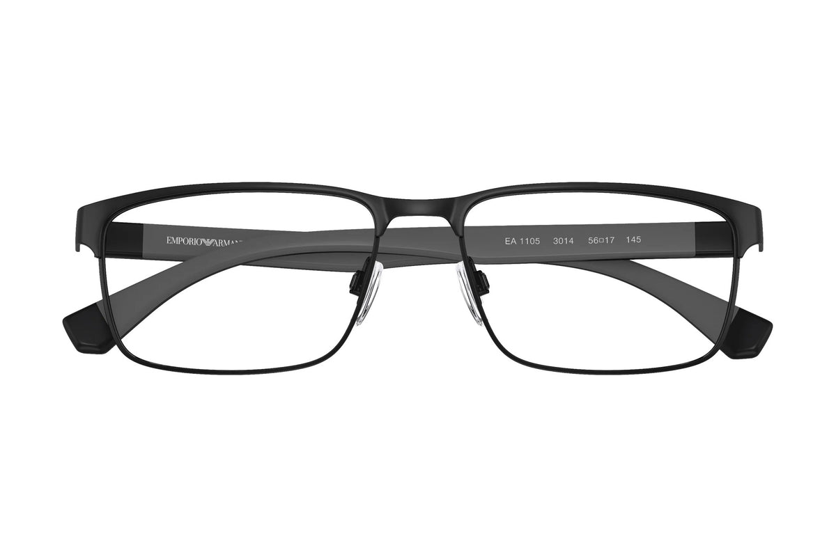 Emporio Armani EA1105 Matte Black (3014)
