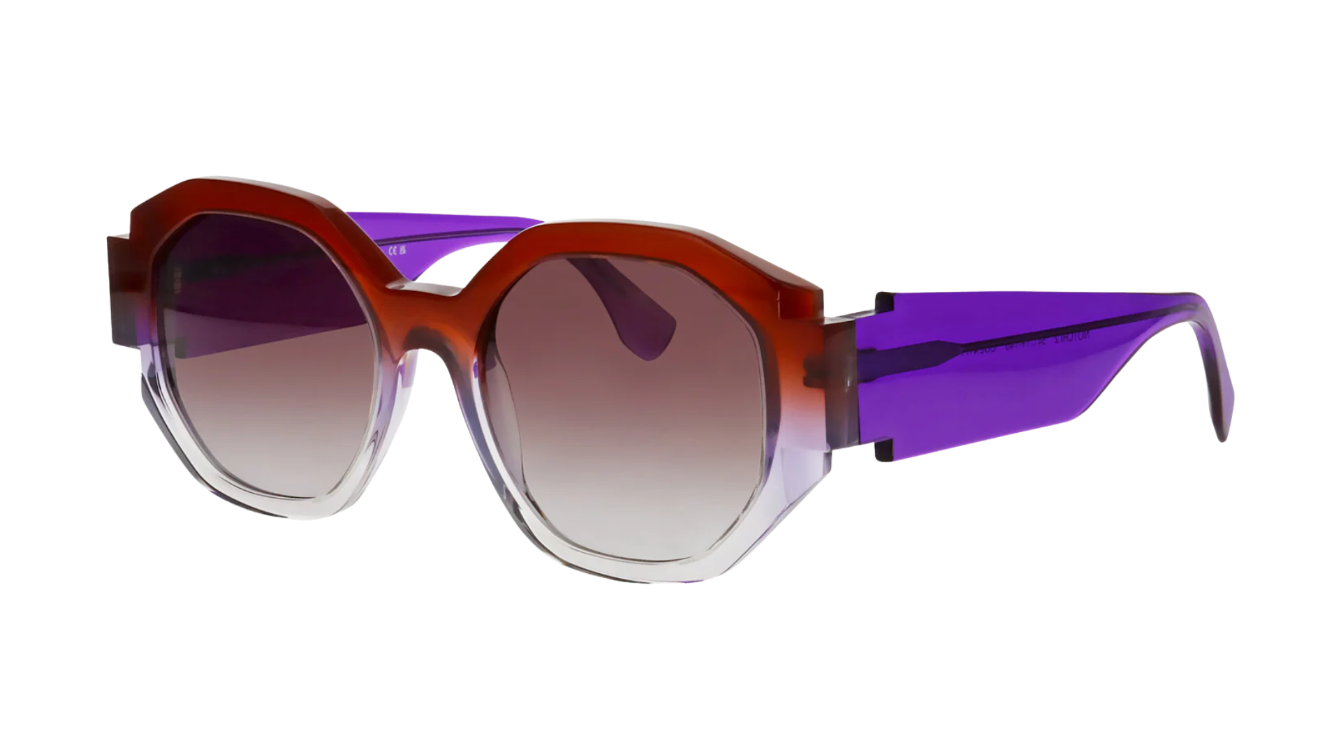 Face a Face Notchi 2 - Gradient Brown Lilac Grey (4171) side