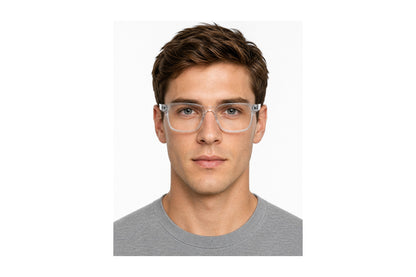 Slick Eyeglasses Crystal / 49-17-135 side