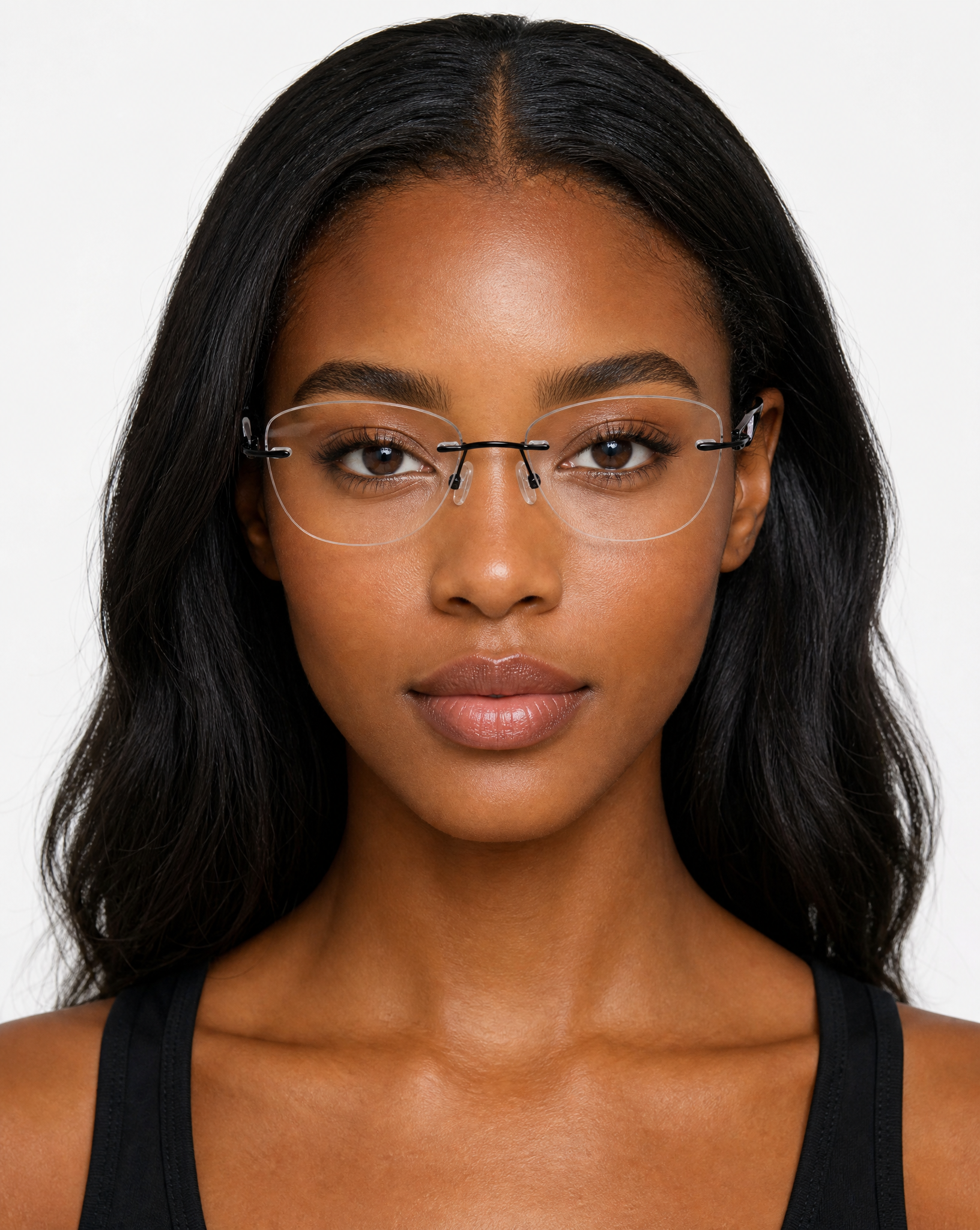 Etiquette Eyeglasses - Black lifestyle