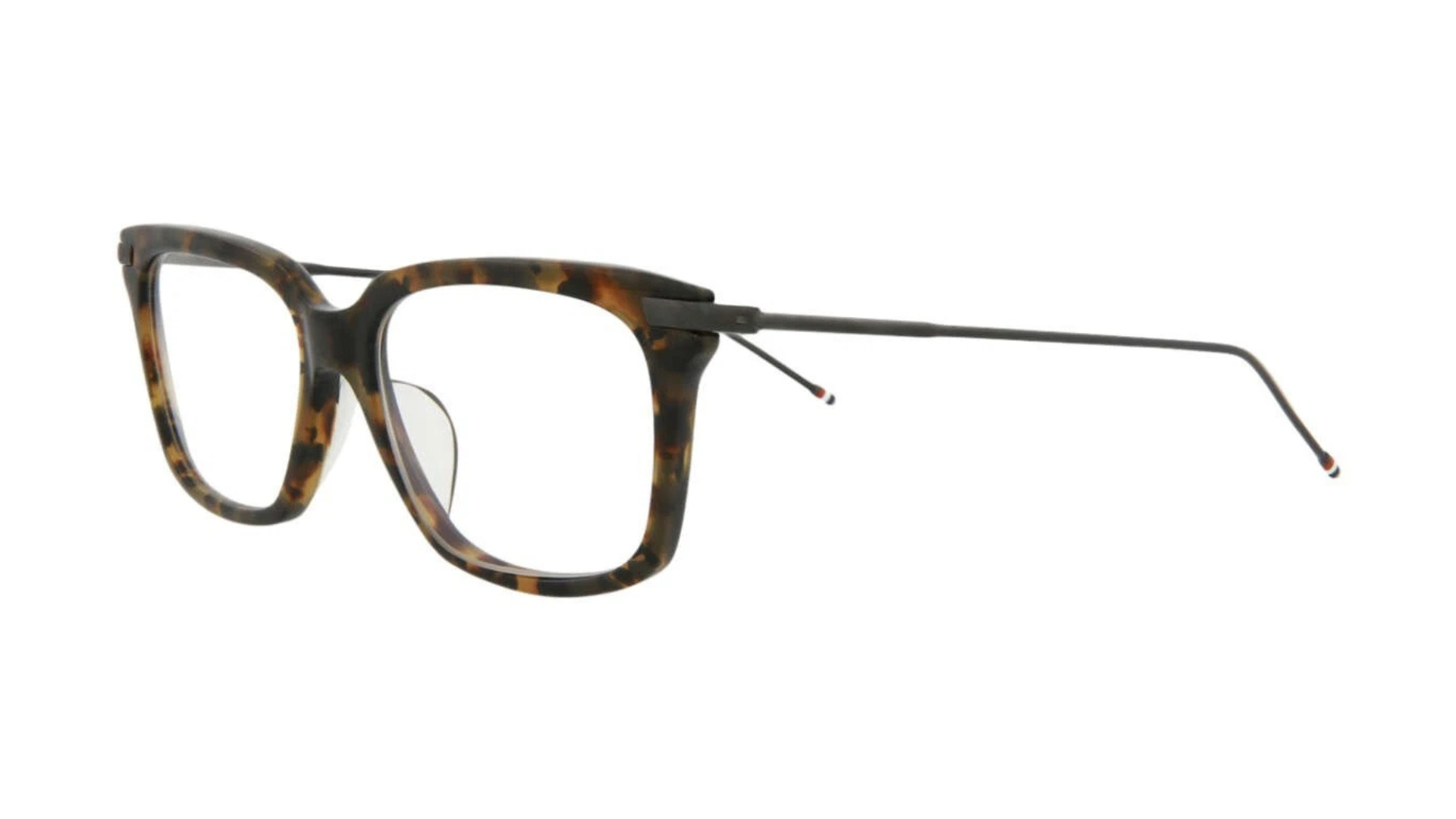 Thom Browne TB701 - Tortoise Black Iron (BTKTBLK53) side