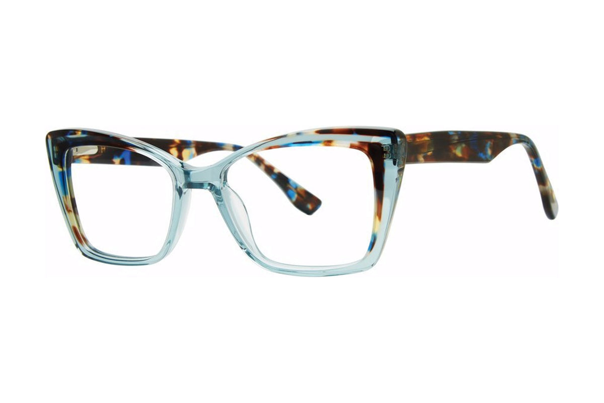 Annette Eyeglasses Blue Crystal/Tortoise