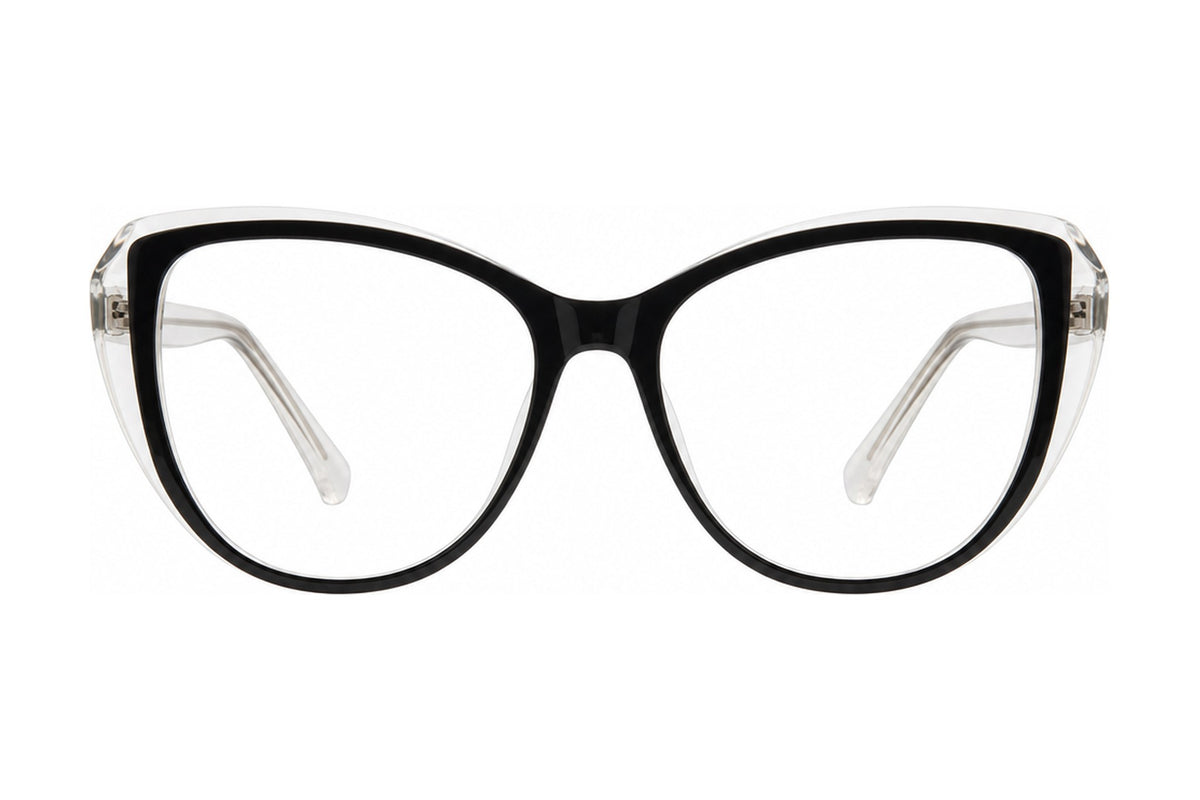 Balmy Eyeglasses Black/Crystal
