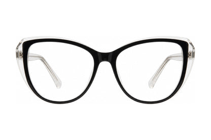 Balmy Eyeglasses Black/Crystal