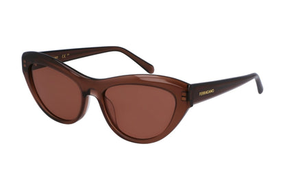 Salvatore Ferragamo SF1103S Large / Transparent brown (232) side