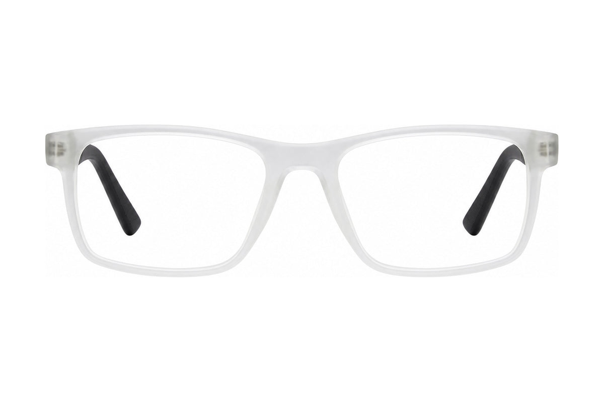 Advocate Eyeglasses Crystal Frost/Black Matte