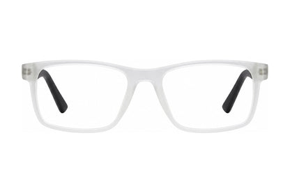 Advocate Eyeglasses Crystal Frost/Black Matte