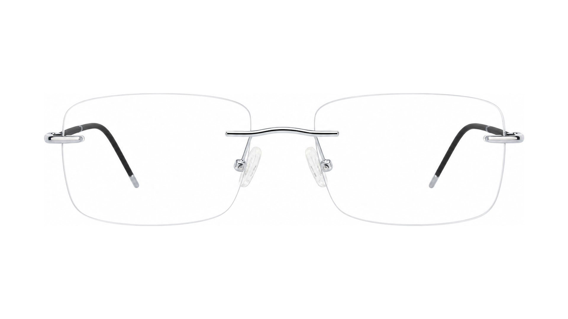 Congress Eyeglasses - Silver/Black