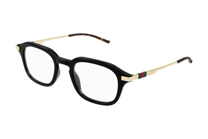 Gucci GG1891O Black Gold Transparent (001) side