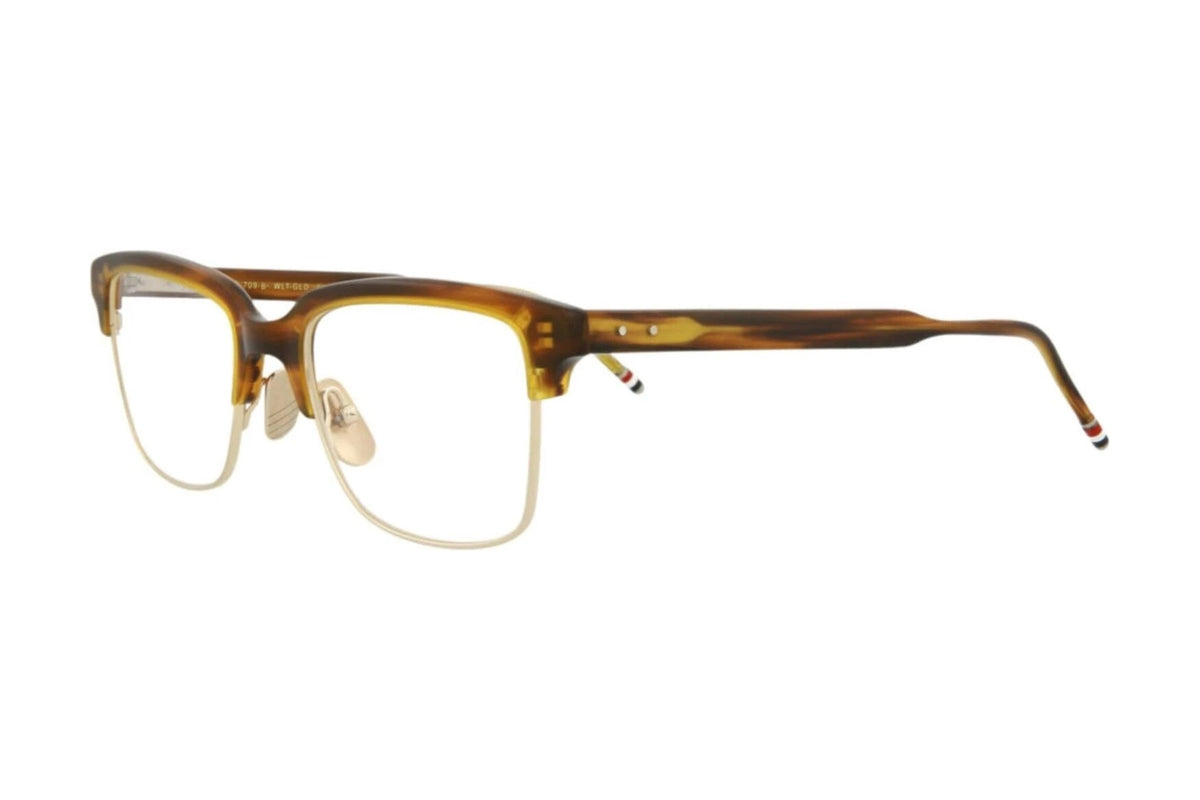 Thom Browne TB709 Small / Walnut Gold (BWLTGLD51) side